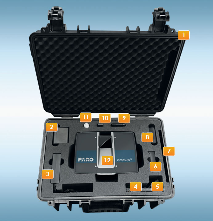 FARO-Focus-M70-Equipment-List
